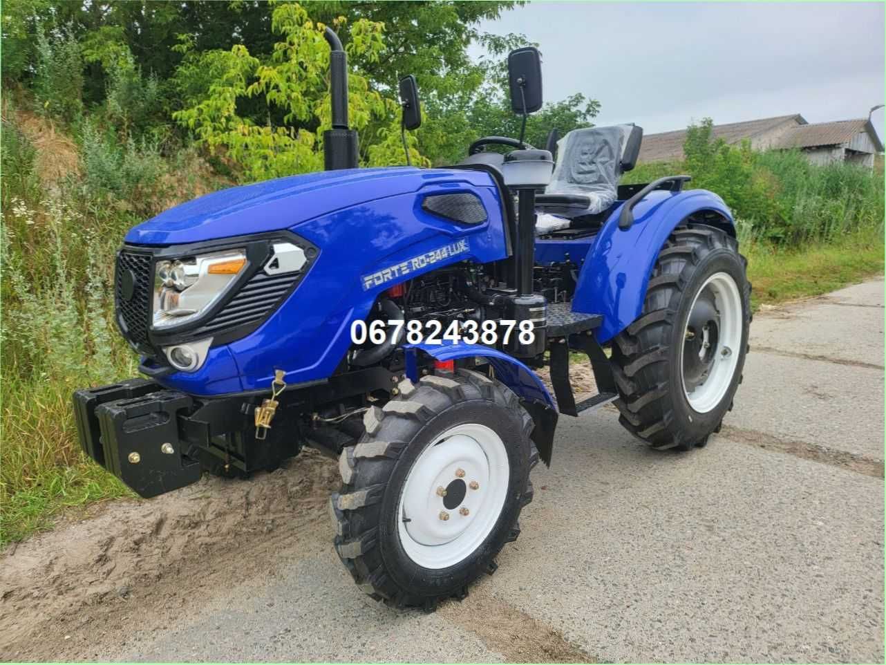 ХІТ ПРОДАЖУ! Мінітрактор Forte RD 244 LUX Гарантія Доставка до дому