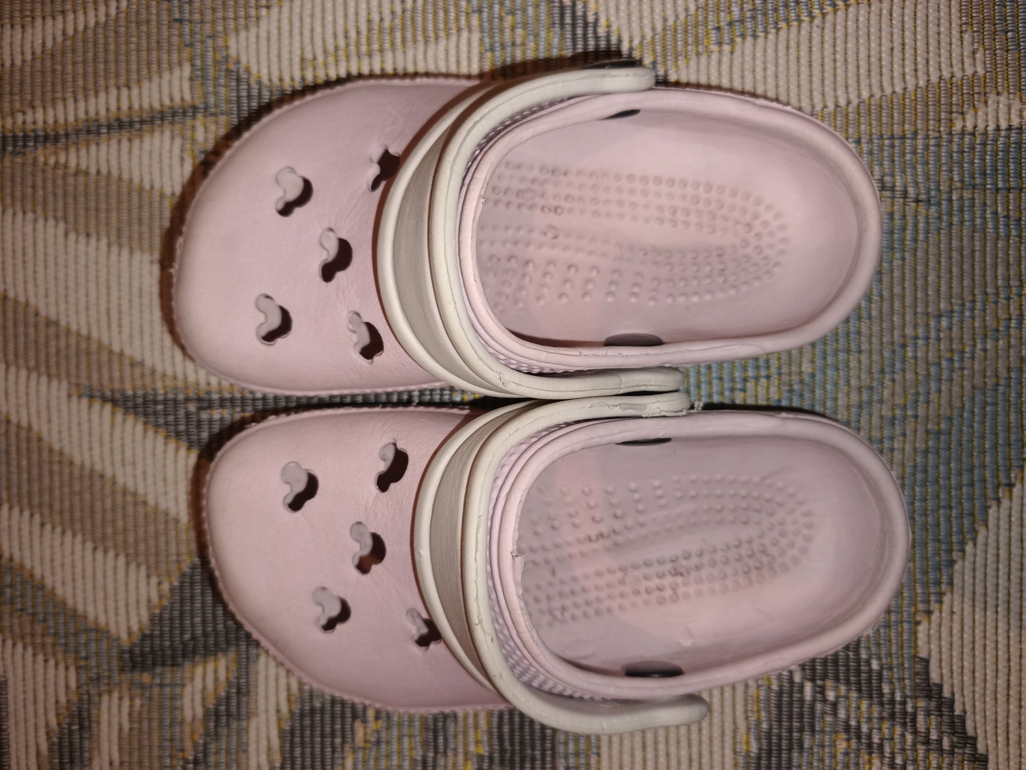 Buty klapki chodaki typu Crocs dziewczęce rozmiar 25 Miki