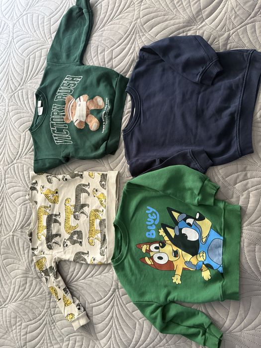 Zestaw bluz i spodni dla chlopca 98-104 zara, kappAhl