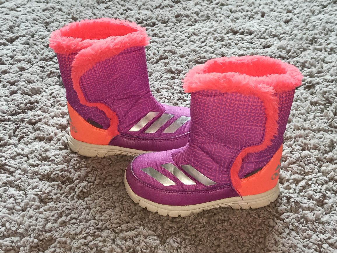 Adidas Performance buty zimowce 25,5 ocieplane oryginał stan bdb