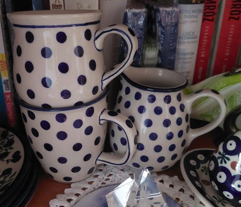Bolesławiec kropki  ceramika