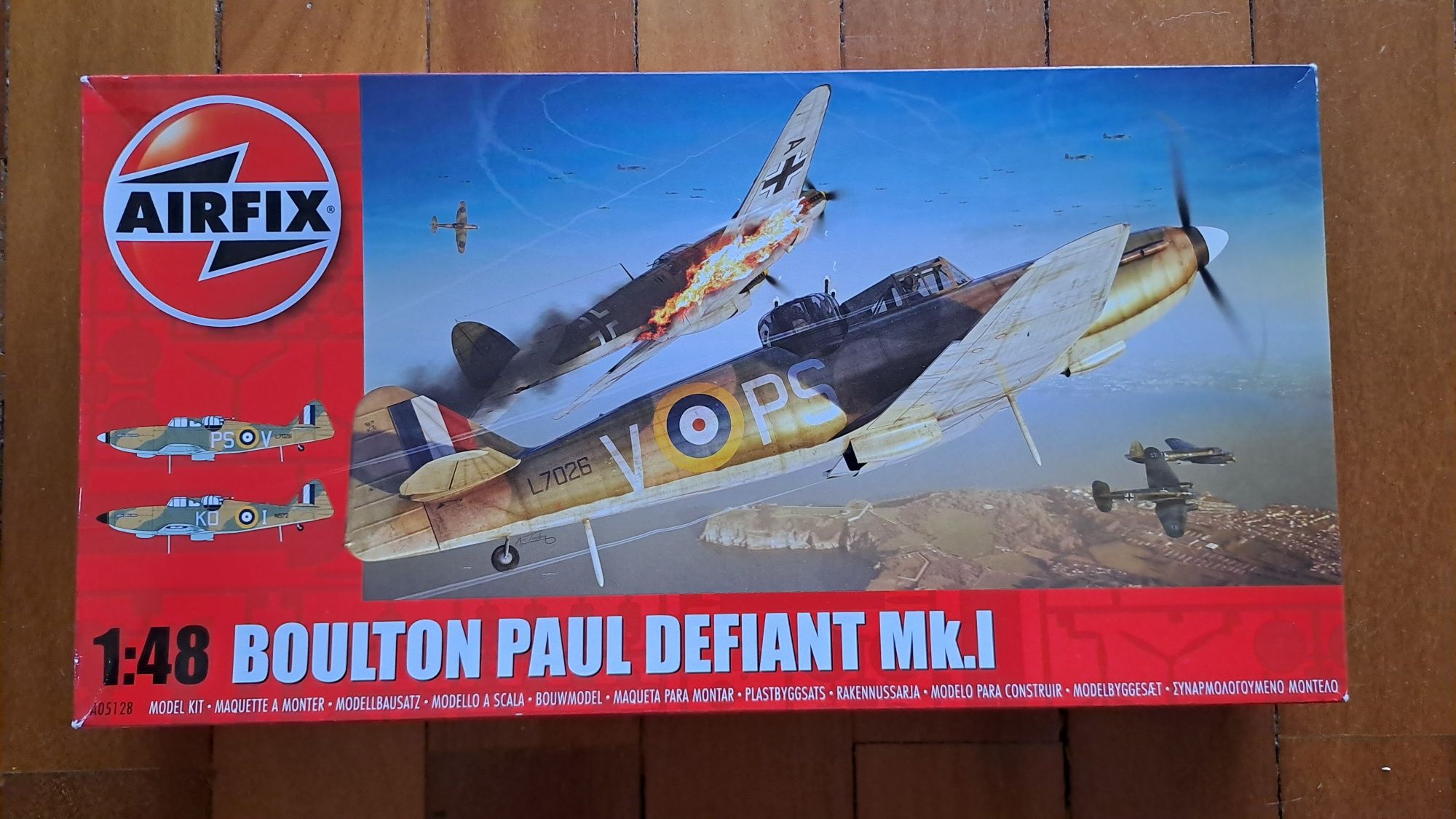 Kit de modelismo Defiant Mk.I escala 1/48