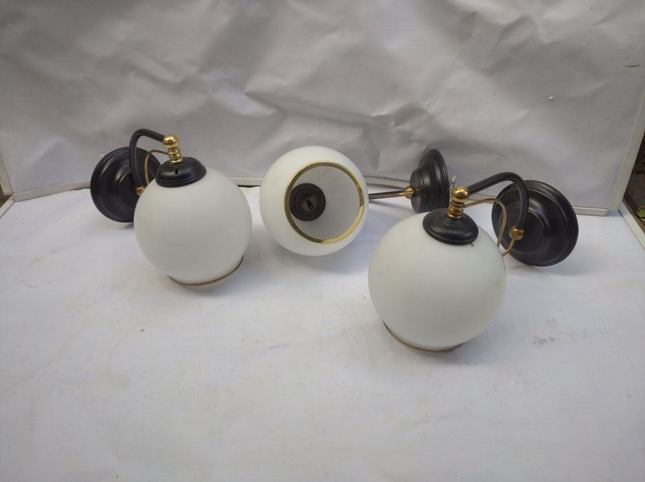 Люстра на 5плафонів, бра