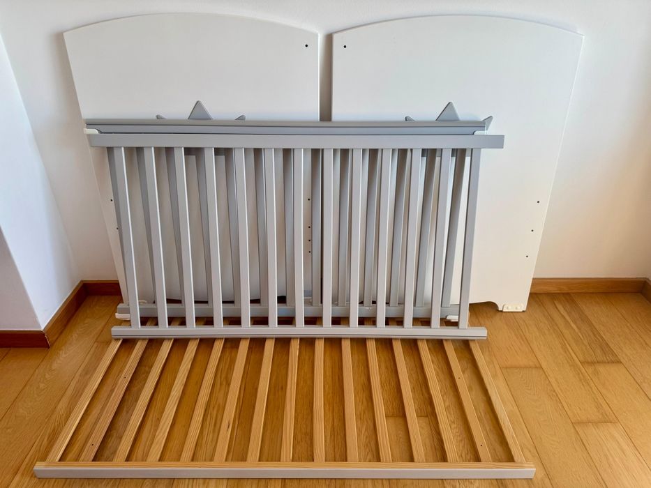 Berço zippy com colchão