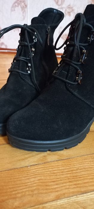 ботінки замша демісізон