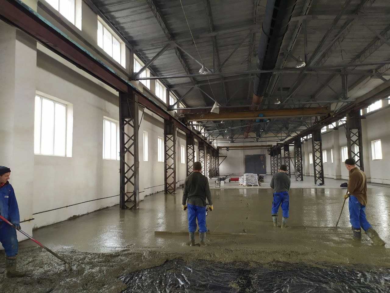 Напівсуха та мокра стяжка підлоги - ВІД 160 ГРН/М²