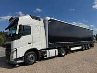 Wielton Firanka Standard jak NOWA  Plandeki i Dach Nowe I-wł Firma Transportowa Zestaw VOLVO FH500