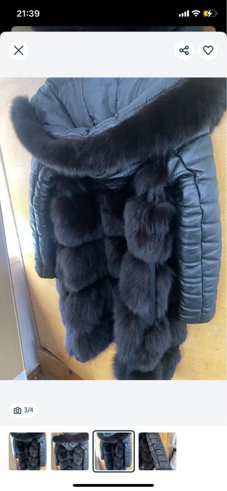 Продам кожане пальто