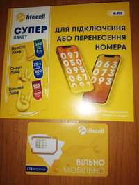 Sim starter ukrainski Lifecell rouming po UE 15gb od 25zl