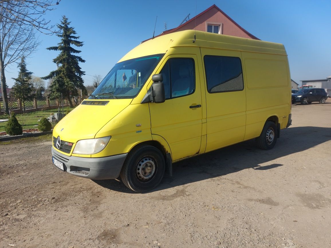 Mercedes sprinter  313. 2006r  webasto