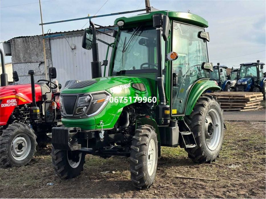 Мінітрактор з кабіною ENEY ТY404 Кондіционер ЕНЕЙ доставка безкоштовна