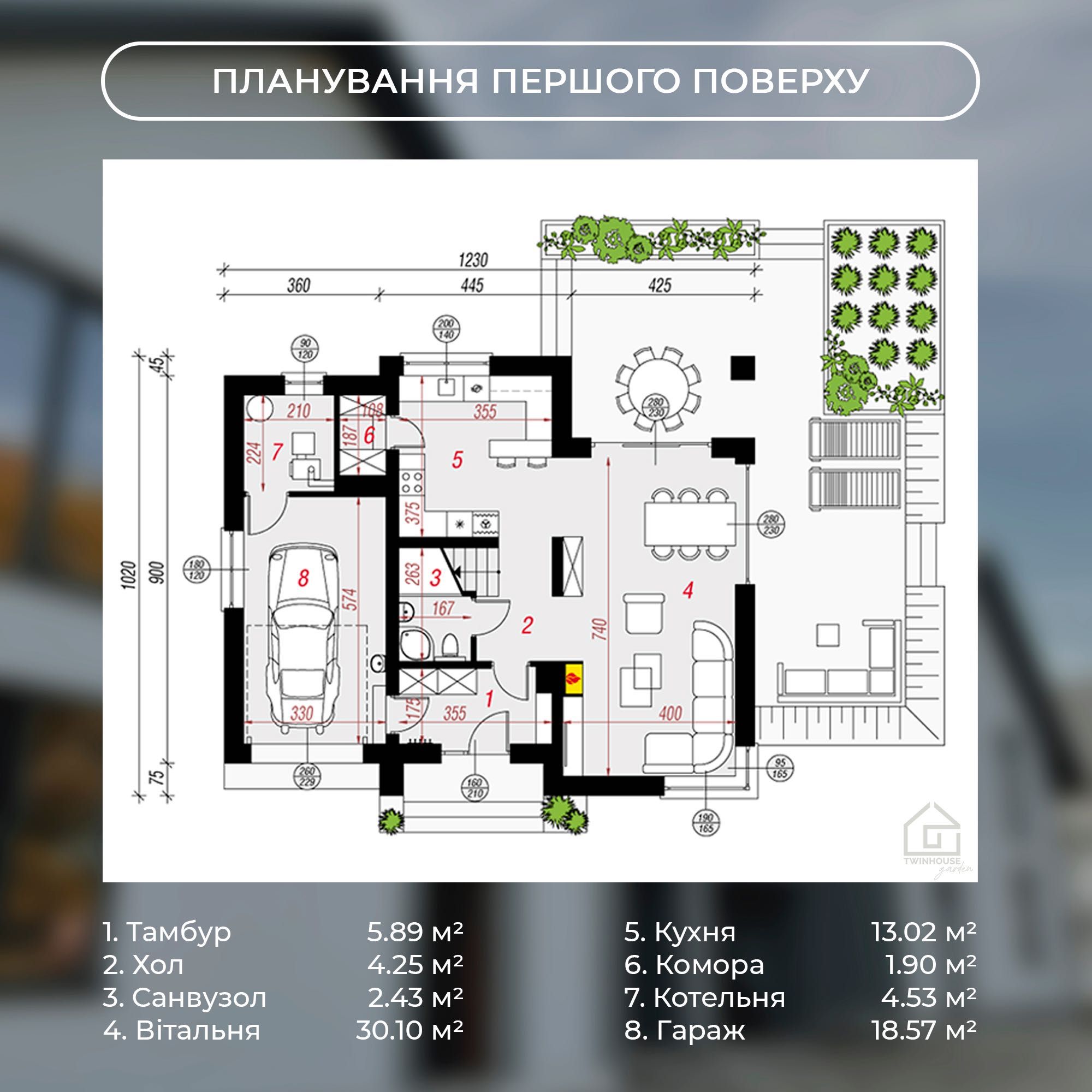 Просторий котедж з ділянкою до 5 соток