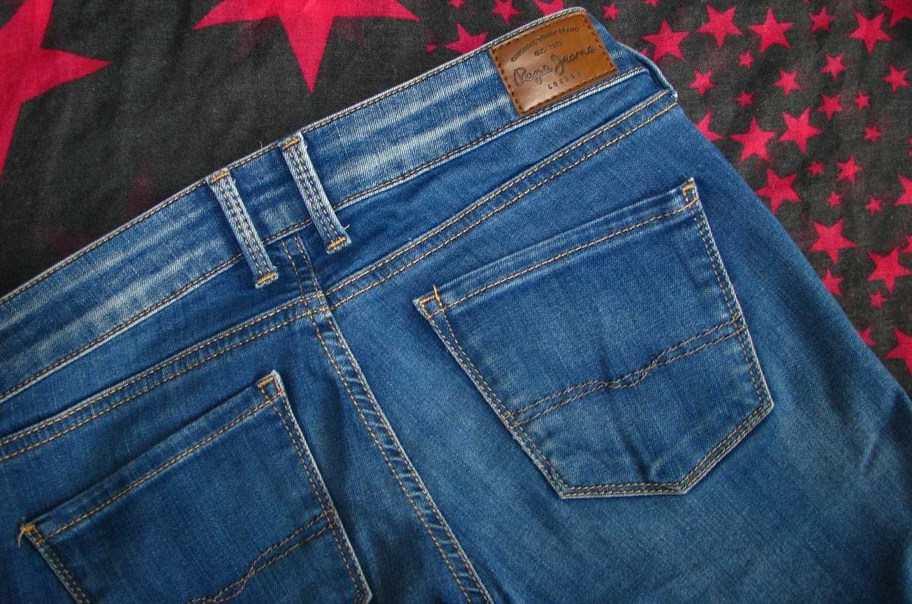 spodnie jeansy rurki Pepe Jeans W27/L30