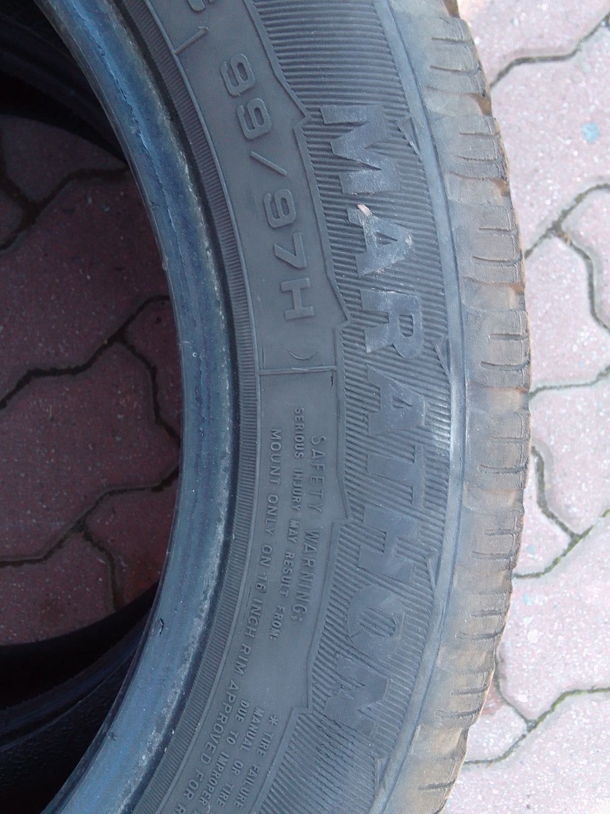 Cena za 2 Opony letnie 195/60r16C GOODYEAR 5.5mm