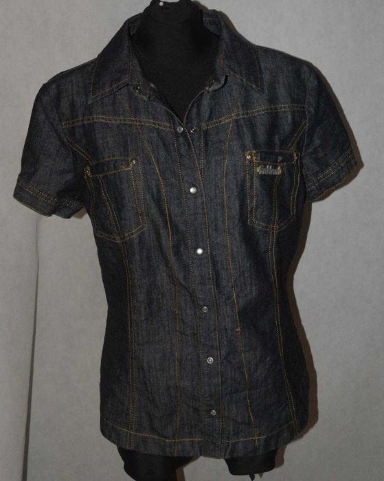 Jeansowa koszula na napy Orsay 42