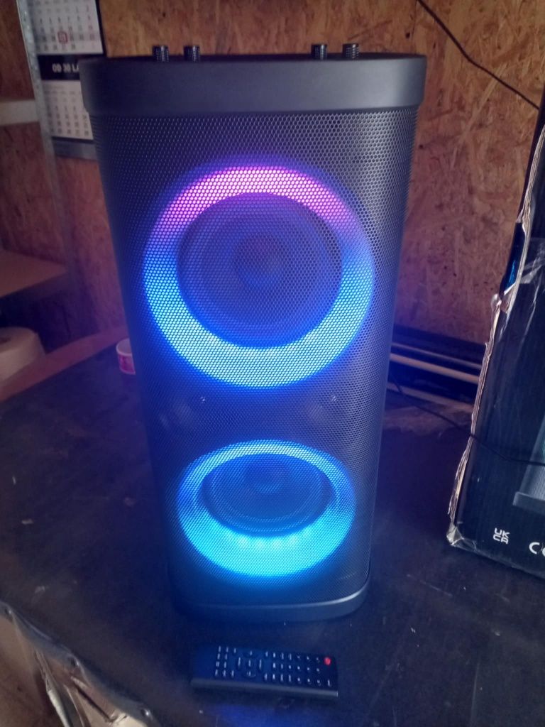 Zestaw do karaoke TONOR Bluetooth dla dorosłych z 2 mikrofonami bezprz