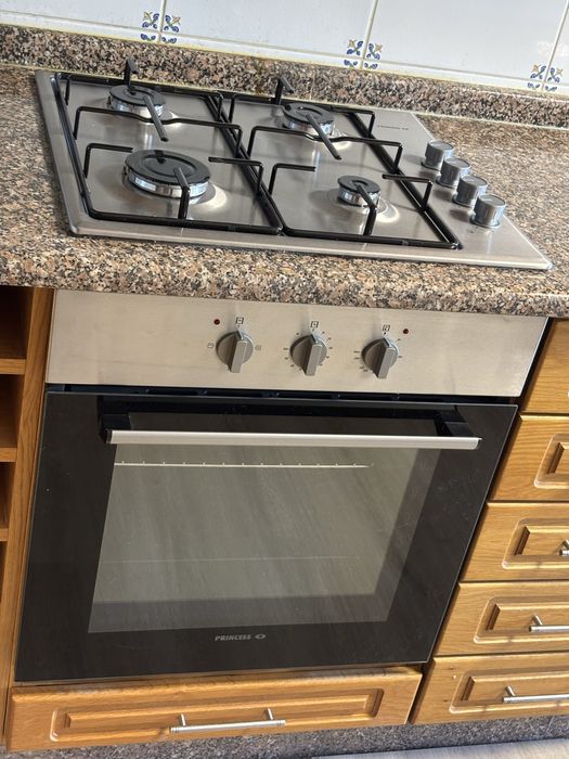 Armario de cozinha com pedra