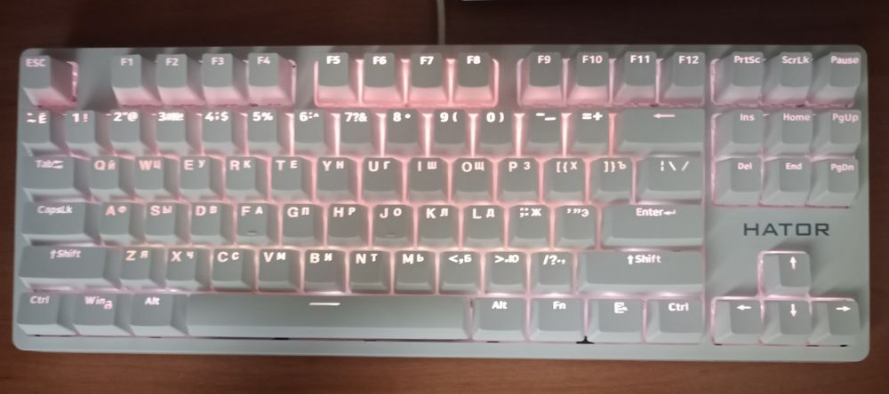 Клавиатура Hator rockfall 2 mecha TKL