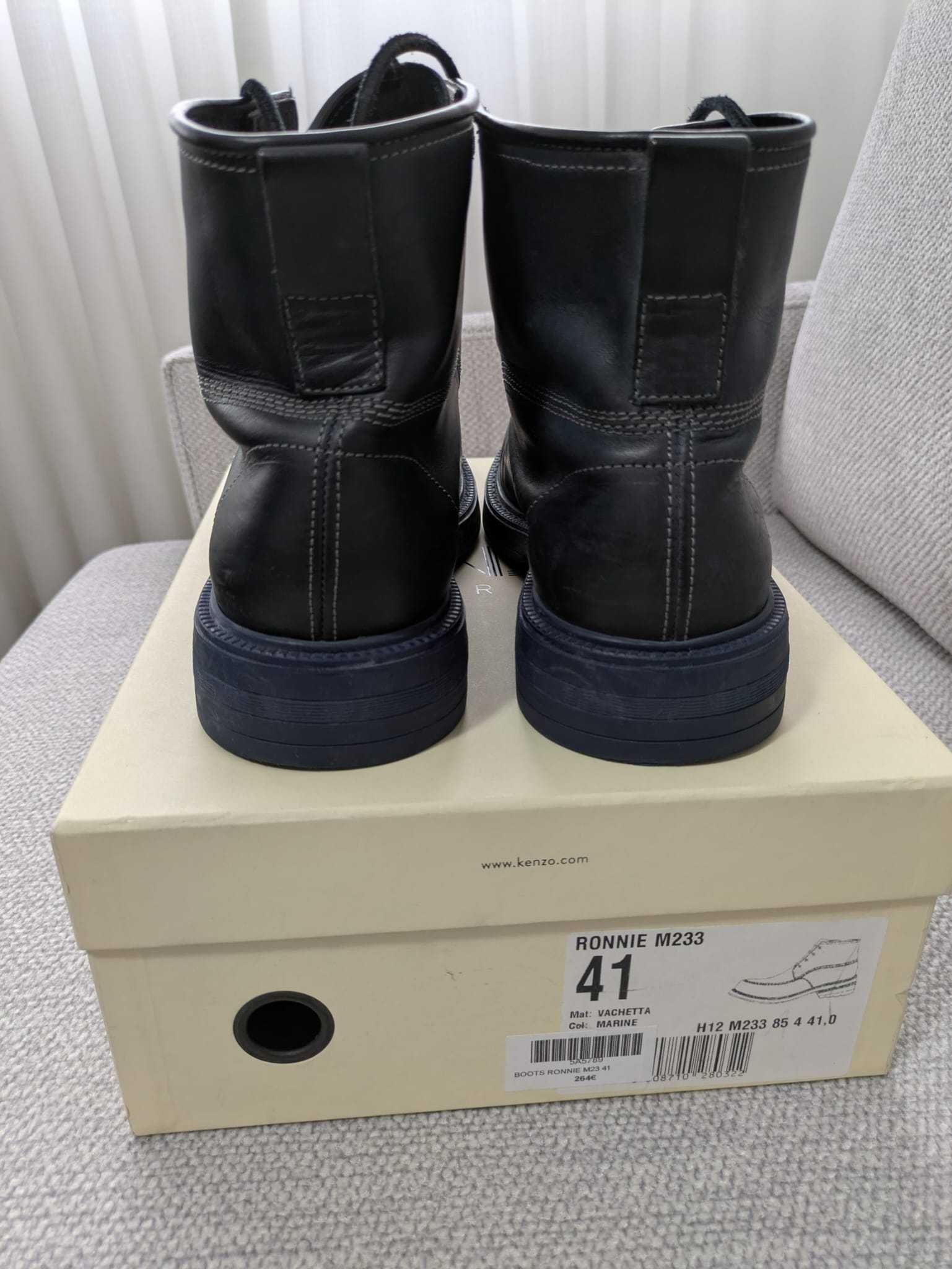 Botas KENZO homem 41 azul
