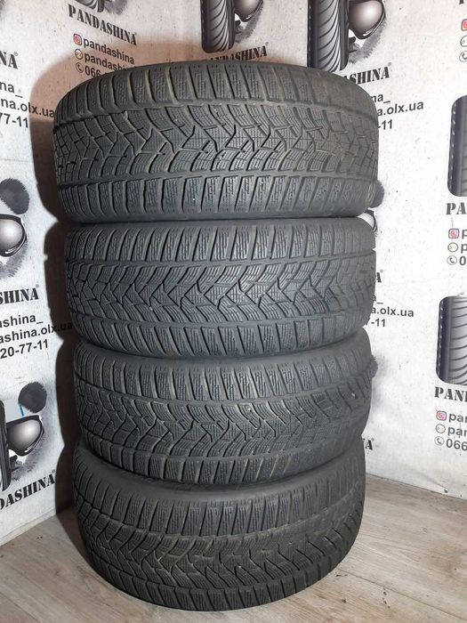 Шини 9мм 225/45 R18 DUNLOP WinterSport 5, 95V б/у зима склад