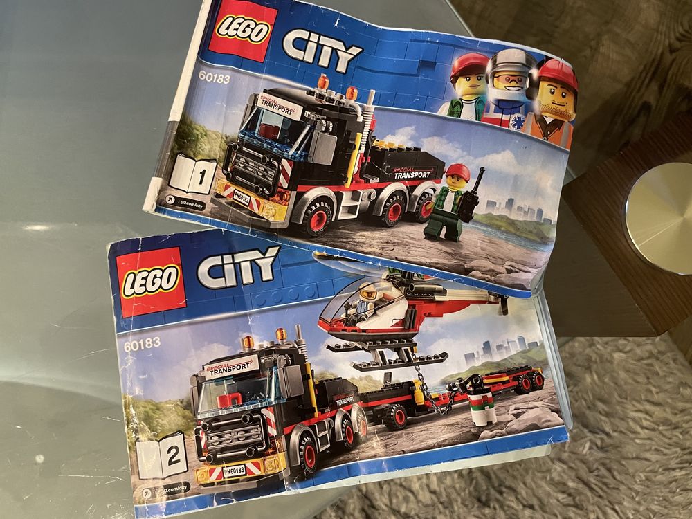 Lego City- Transporter Ciężkich Ładunków - 60183