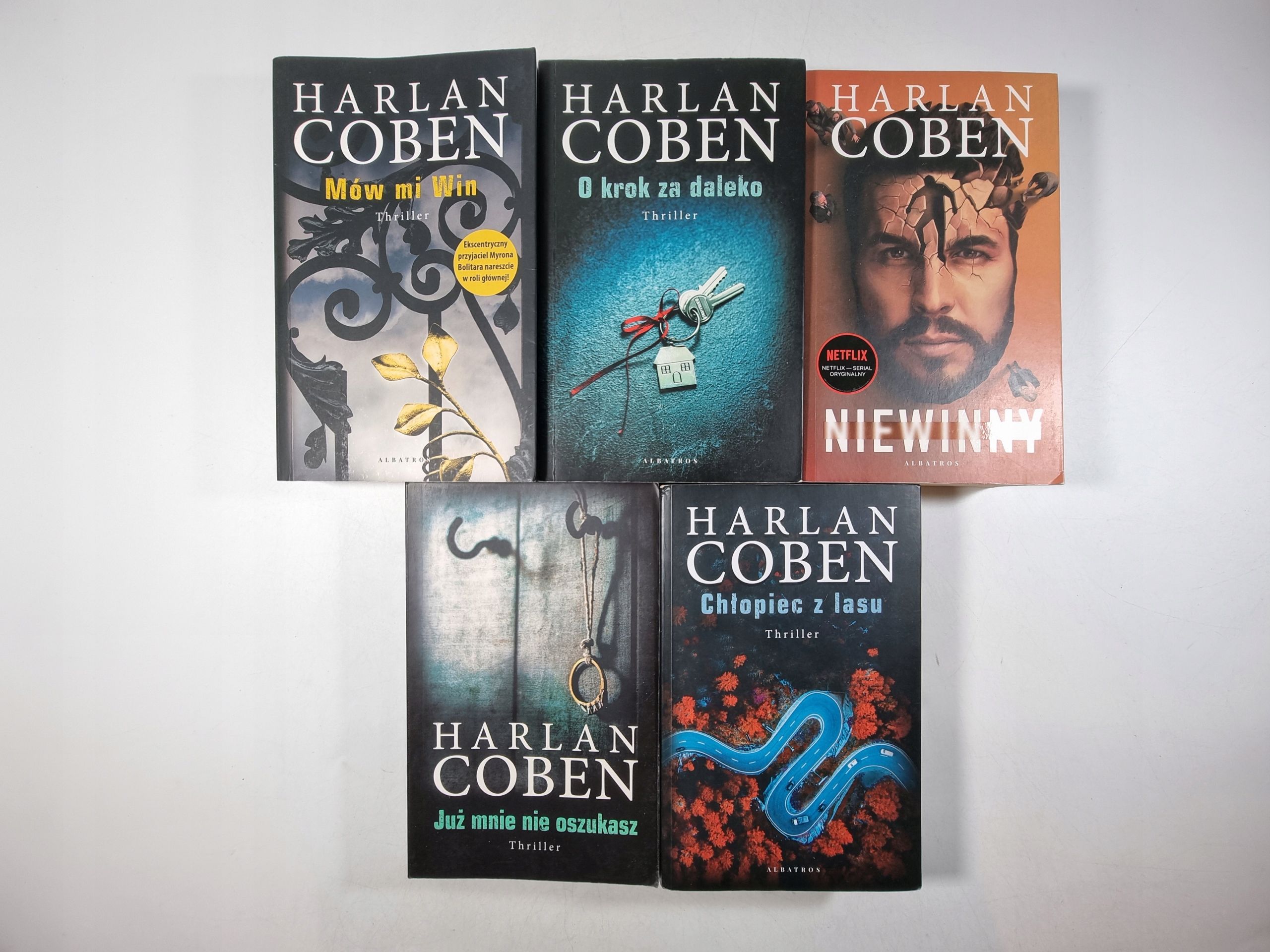 Harlan Coben / zestaw 5 książek / Kryminał