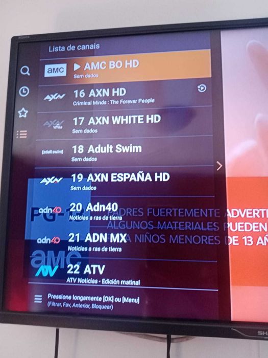 Box Android Nova em caixa 4 K