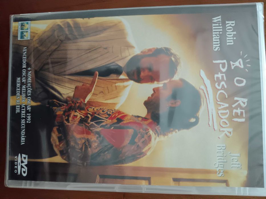 filme dvd original - o rei pescador - selado