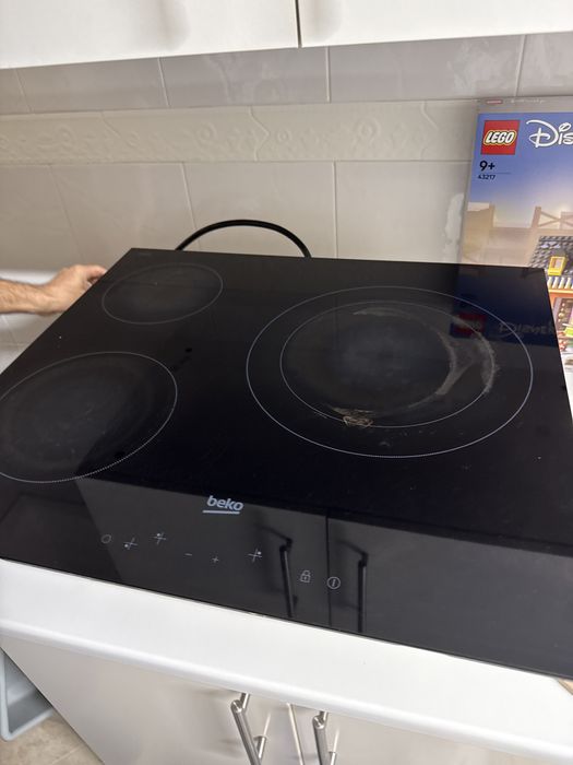 Placa de fogão com 3 bicos