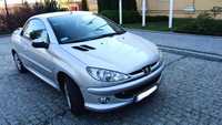 Peugeot 206cc benzyna+ LPG gaz cabrio 2003r