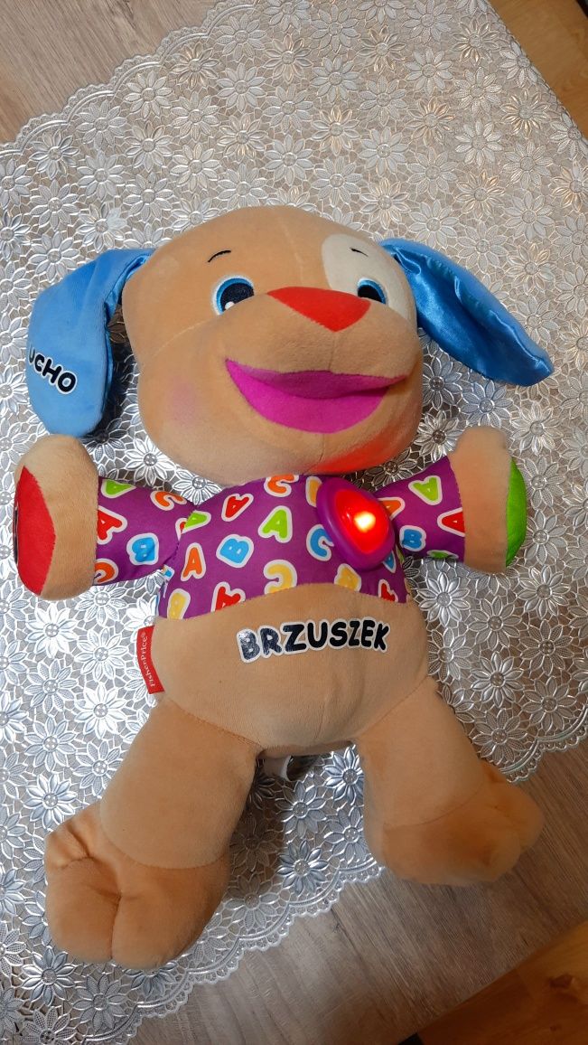 Szczeniaczek Uczniaczek Fisher-Price Jak Nowy interaktywny