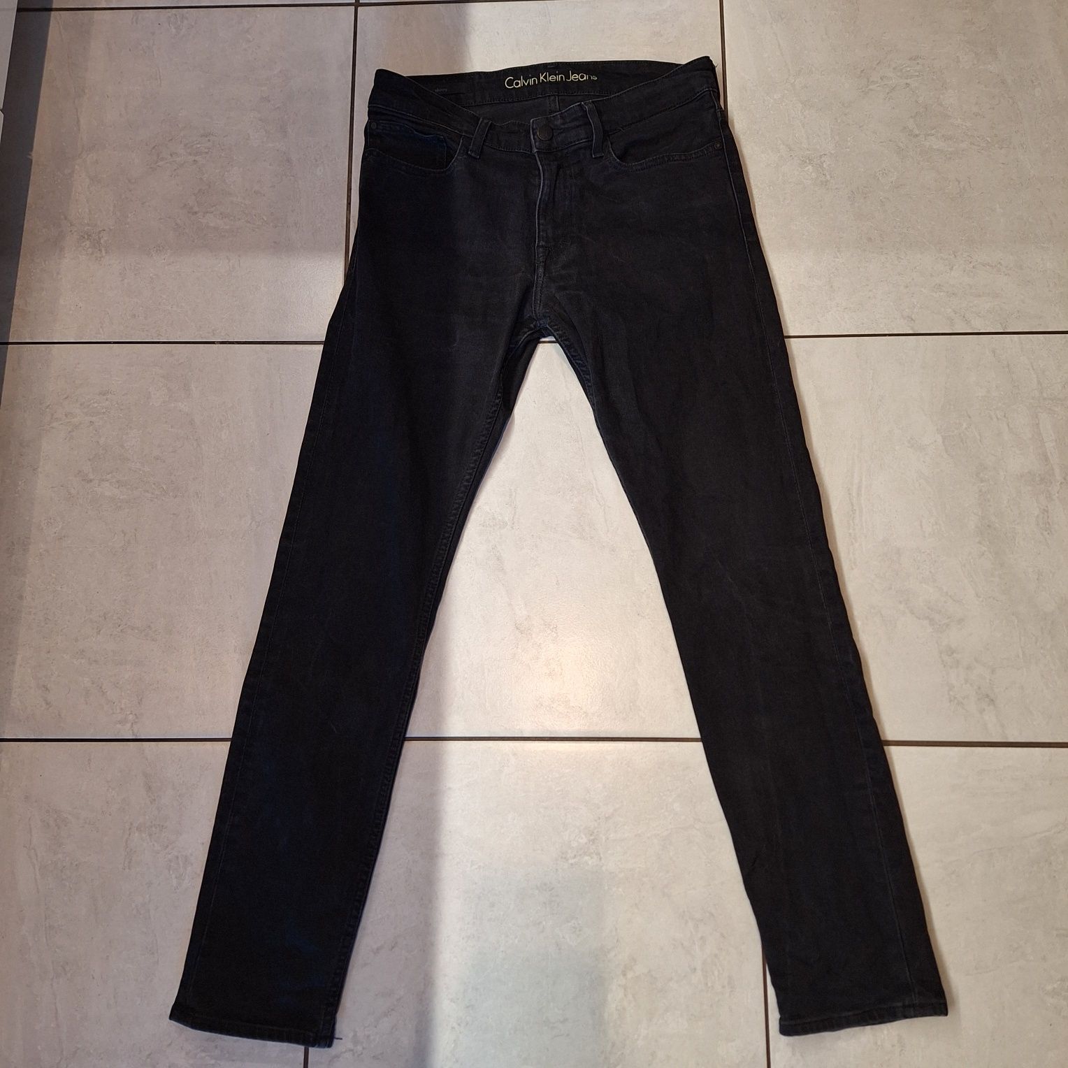 Calvin Klein black tarantula spodnie męskie oryginalne