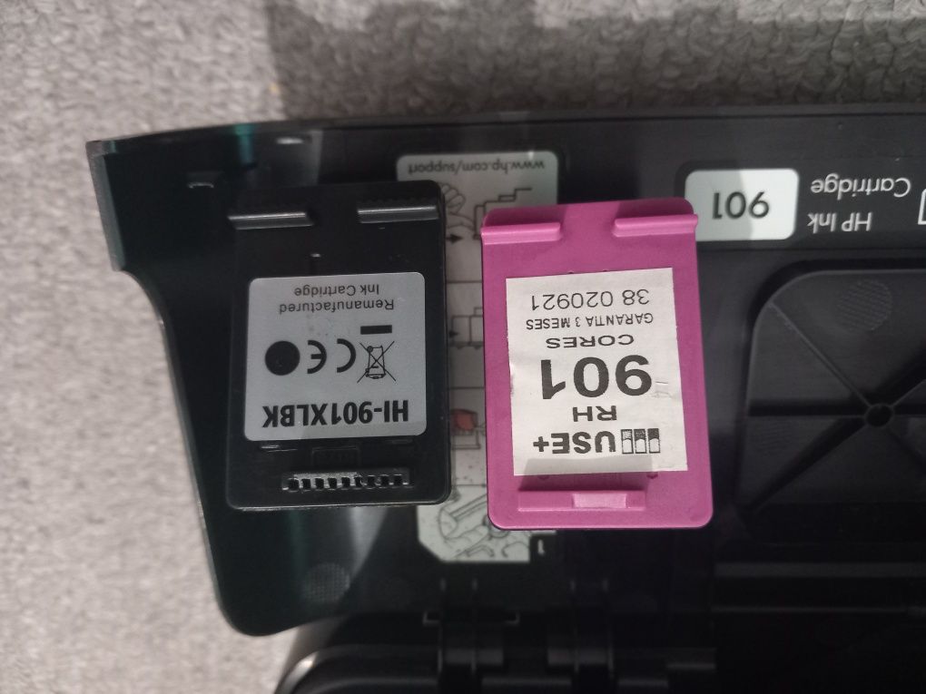 Impressora HP e Canon