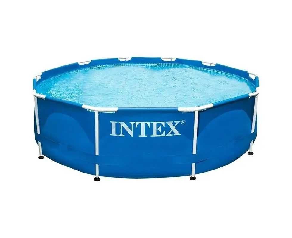 Каркасний круглий басейн Intex 28200 Синій (305х76см, 4485 л)