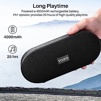 Głośnik przenośny bluetooth tozo pa1 20w bluetooth