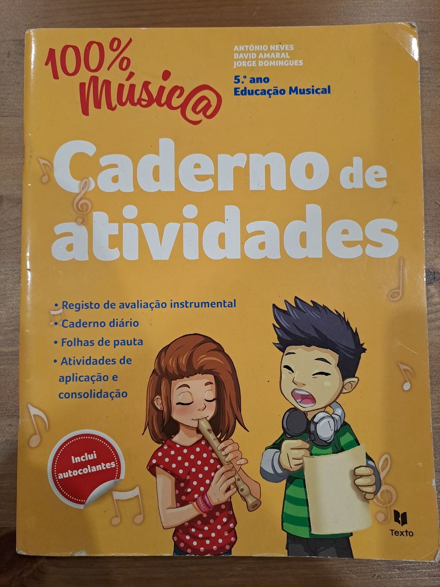 CADERNO 100% Música - 5°Ano