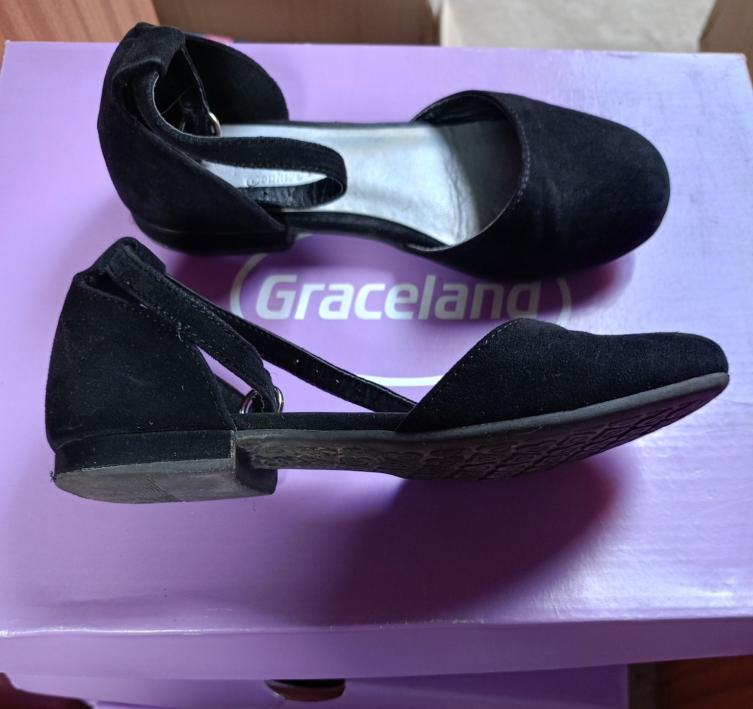 Baleriny czarne r29