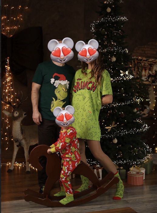 Фемелі лук різдвяний family look