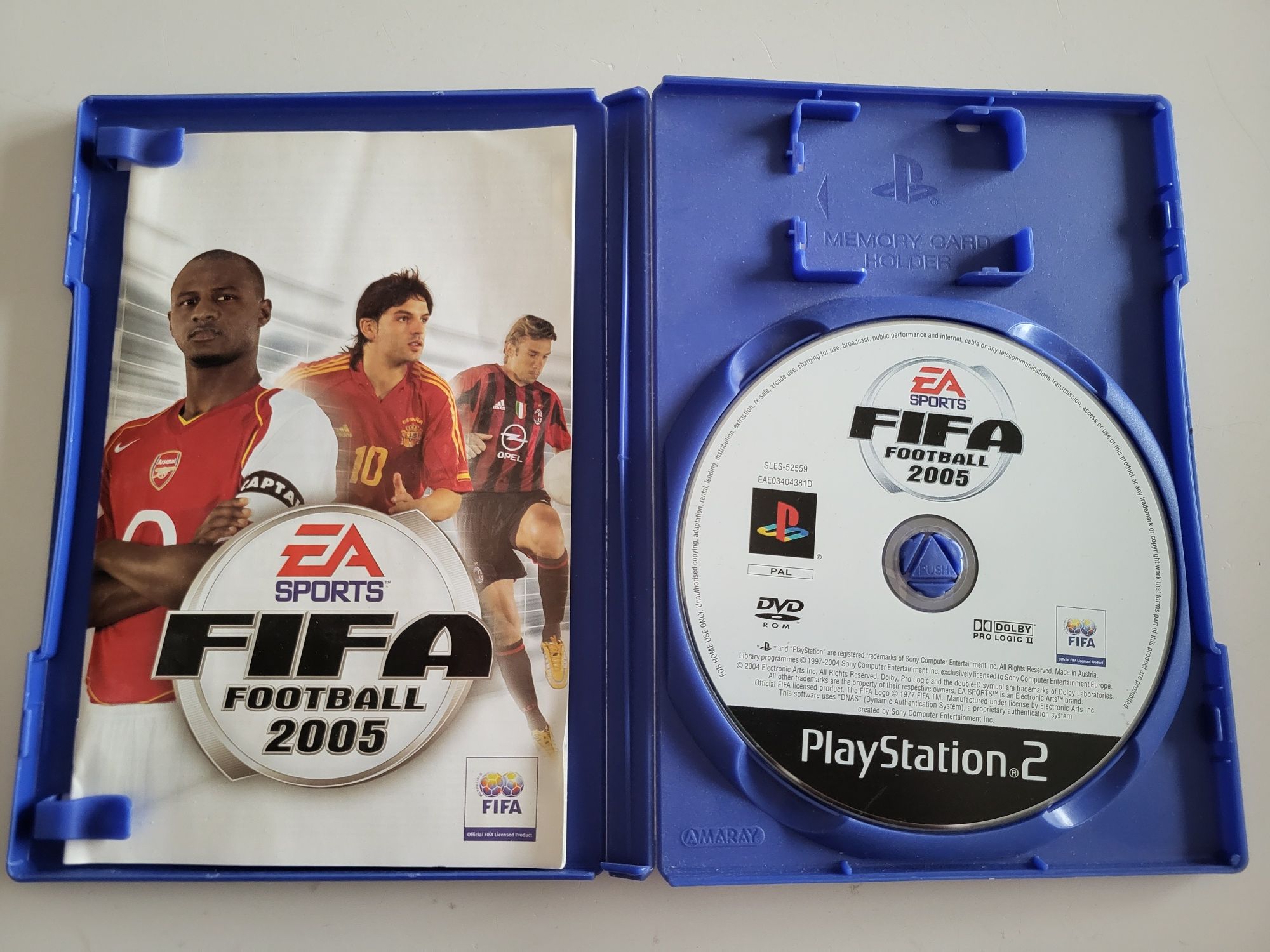 Gra na konsole PS2 FIFA Football 2005