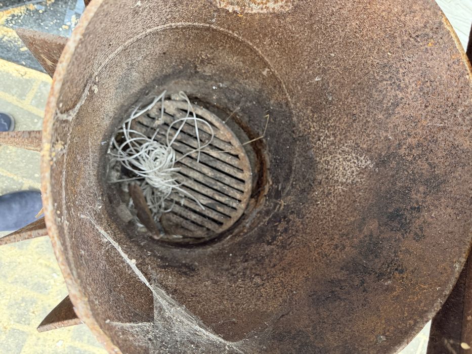 Koza piec metalowy spawany. Przewod kominkwy fi 10cm