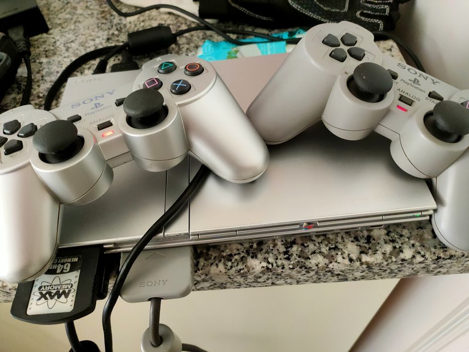Ps2 Slim Silver PlayStation
