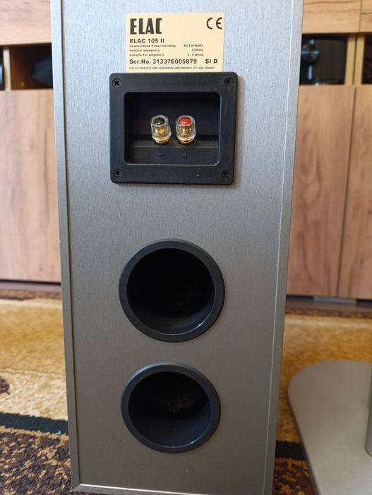 Kolumny Elac 105 II 101 II subwoofer aktywny sub 111.2 ESP Kino domowe