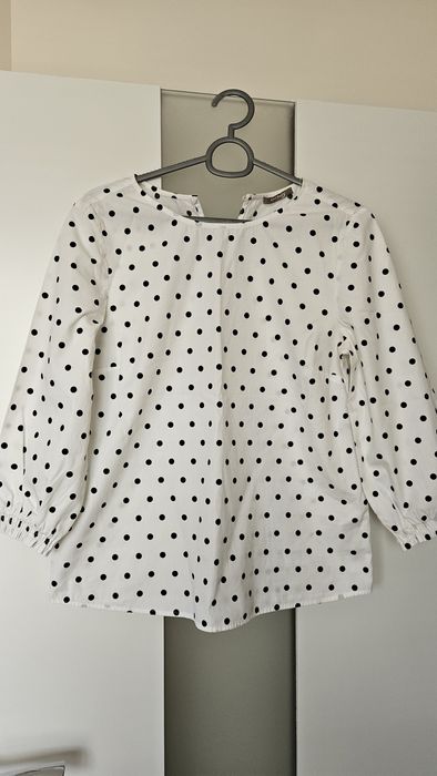 Bluzka biała w groszki Orsay 36