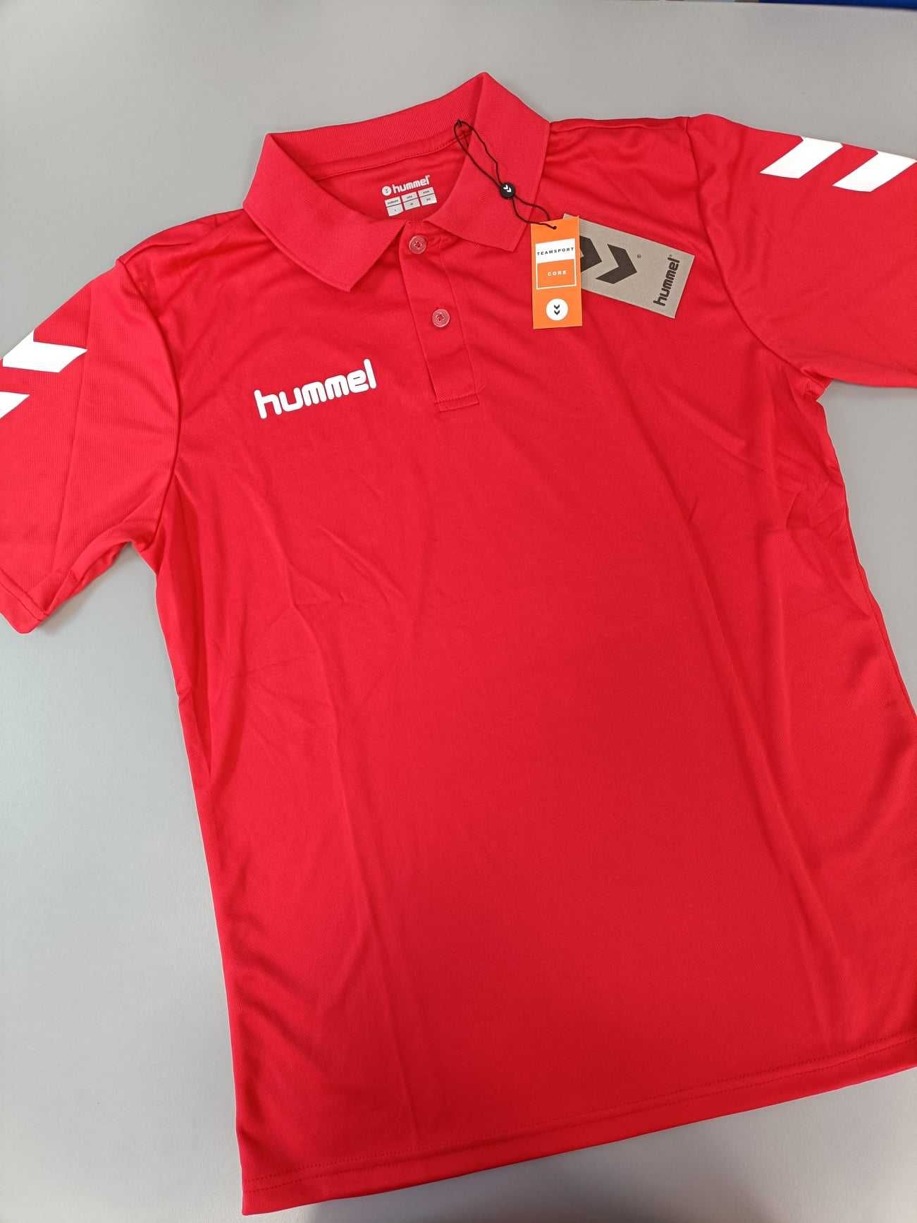 Nowa koszulka sportowa, piłkarska, Hummel POLO rozmiar L