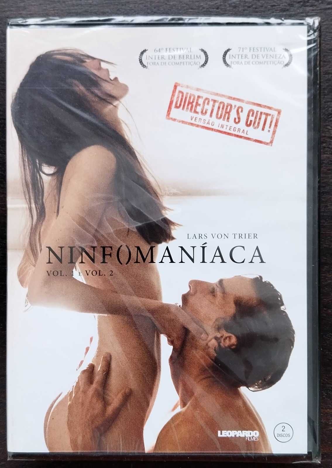 DVD "Ninfomaníaca - Vol. 1 e 2 (Director's cut)", de Lars Von Trier