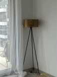 Lampa stojąca loft złoto miedź Galaxy Domiluce