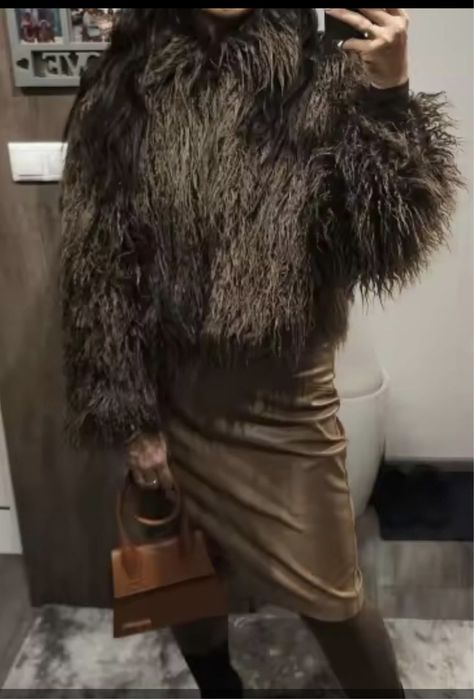 Kontanto lama naturalne braz puszysta lekka do wszydtkiego xs-4xl