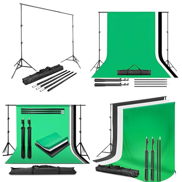 Conjunto Profissional para Fotografia e Filmagem