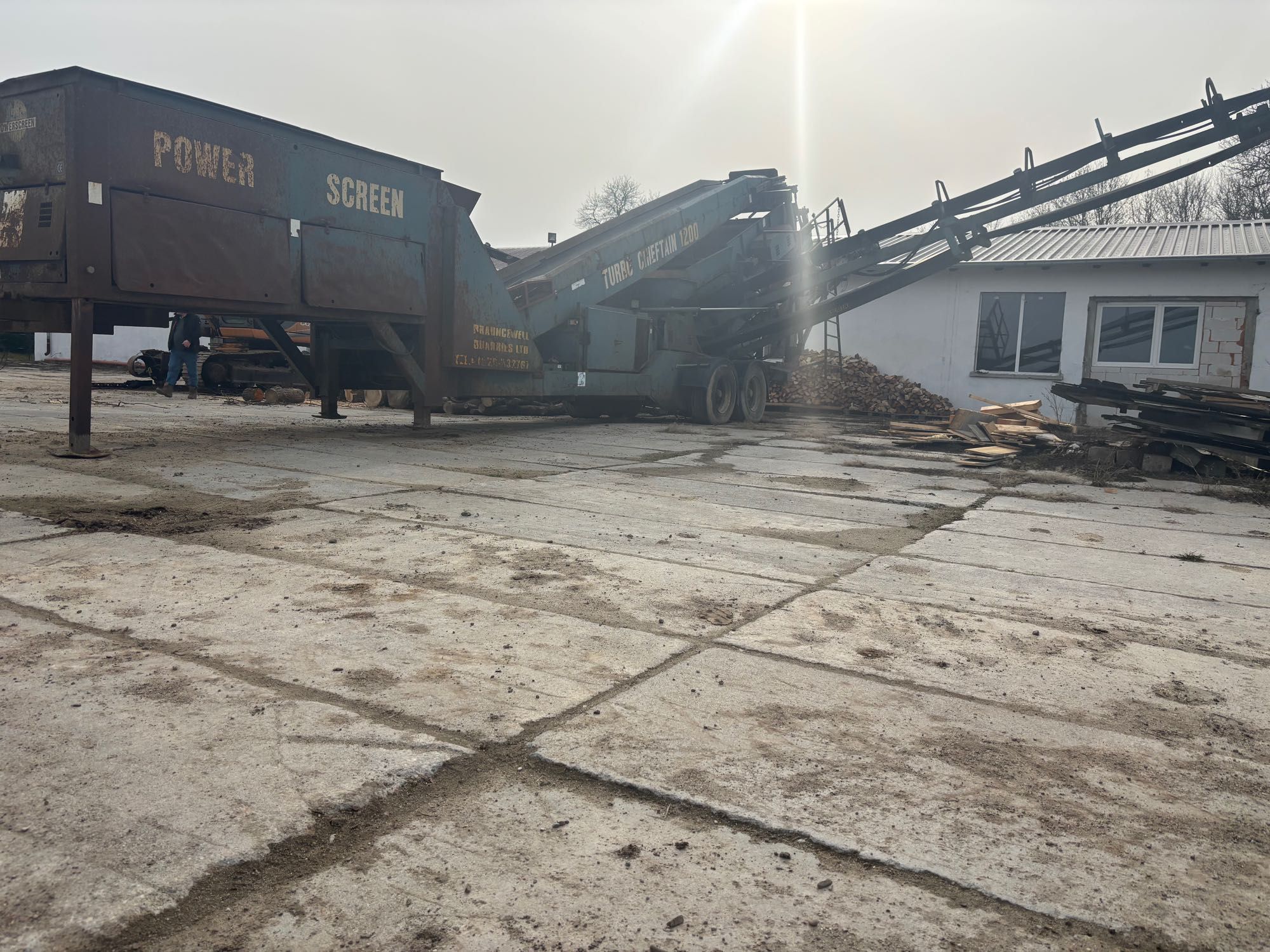 Powerscreen Chieftain 1200 Przesiewacz 2004 Żwirownia, kruszywo