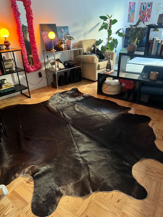 Tapete de vaca muito Linda